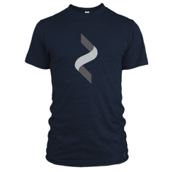 Helix Performance T-Shirt - Heather Navy