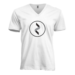 Helix Short-Sleeve V-Neck - White
